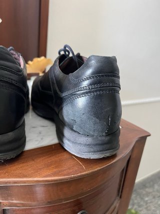 Nero Giardini Scarpe Pelle Nera Uomo