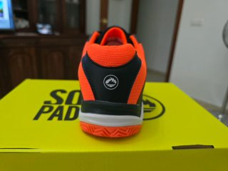 Zapatillas Jhayber Tactica Negro Naranja