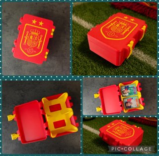 Caja Cromos Mundial 2026 España Roja