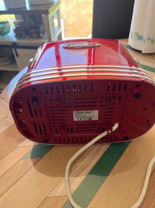 Tostadora Retro Line Roja