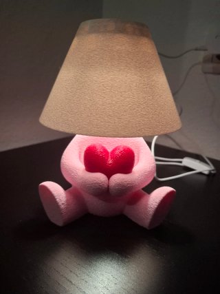 Lámpara 3D enomarada ❤️