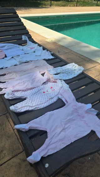 Lote 10 Ropita Bebé Niña 0-6 Meses
