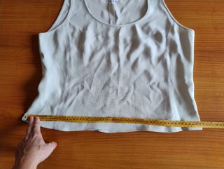 Canotta in seta Armani