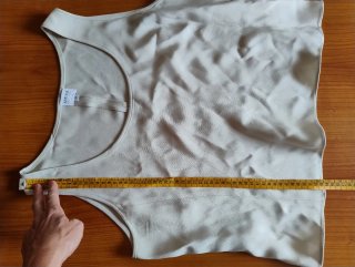 Canotta in seta Armani
