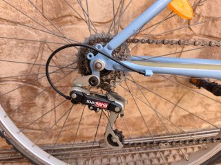 Bicicleta Decathlon Azul