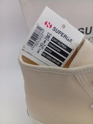 Superga tg 38 Alpine Beige Nuove Originali