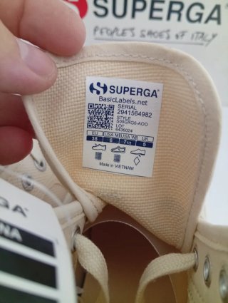 Superga tg 38 Alpine Beige Nuove Originali