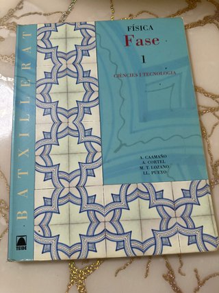 Libro física 1 bachillerato