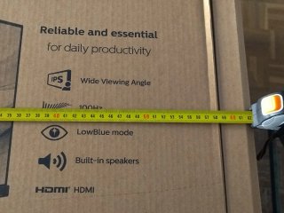 Caja Philips S Line 24 LCD monitor