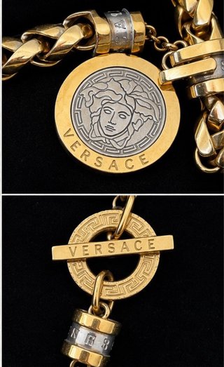 Pulsera Versace Medusa Vintage Original