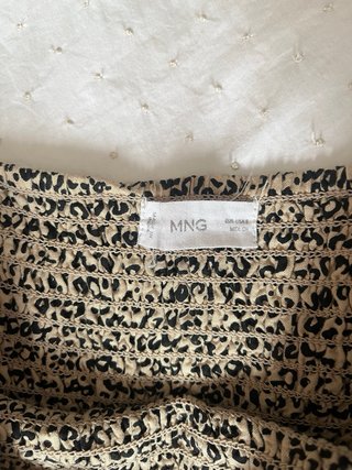 Falda Mango Animal Print Talla Única