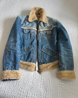 Cazadora Vaquera Levi's con Forro Beige