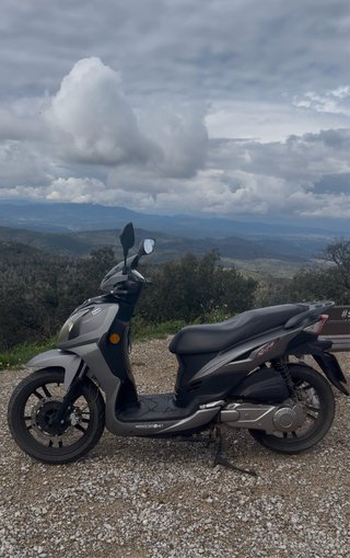 SYM Symphony 125 SR Scooter Gris/Negro