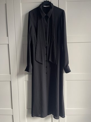 Vestaglia Negligee Nera Taglia Unica