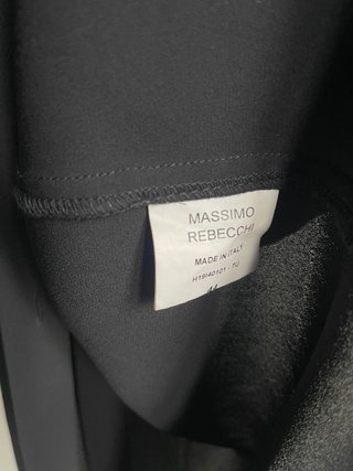 Vestaglia Negligee Nera Taglia Unica
