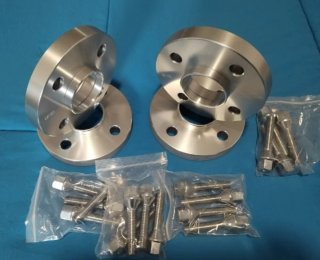 Separadores 4x100 57.1 20mm + Tornillos