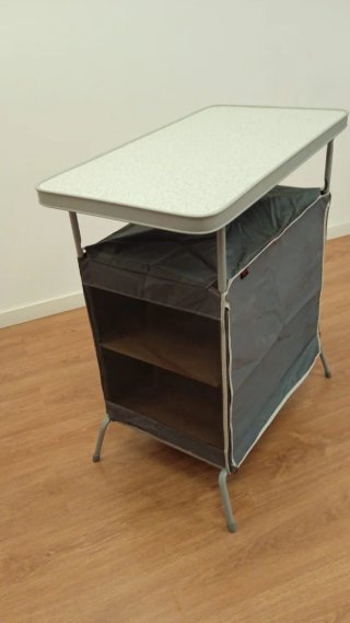 Armario- Mesa Plegable Camping Cocina