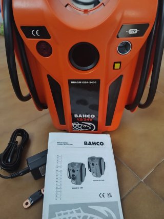 Arrancador Bahco 12/24V 2400/1200 CA
