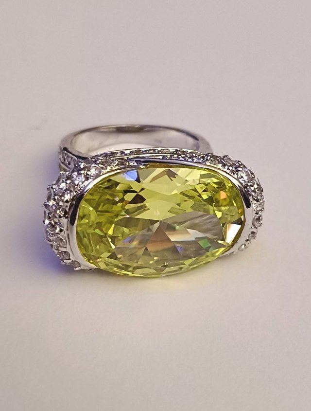 Anillo Lima Amarillo Canario