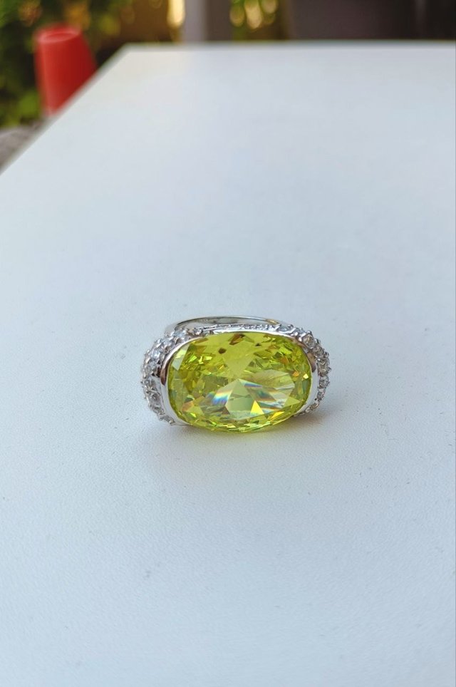 Anillo Lima Amarillo Canario