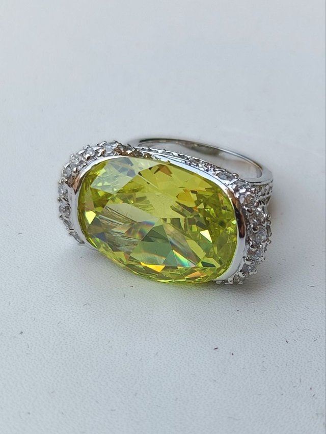 Anillo Lima Amarillo Canario