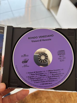 CD Rondó Veneziano - Legendario! (1989)