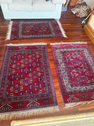 3 Alfombras Orientales YOMUT Rusia 126x81cm