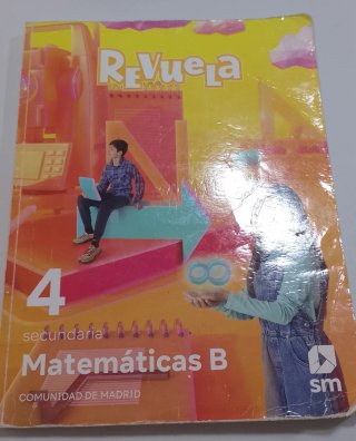Matemáticas B, 4 Secundaria, Comunidad de Madri...