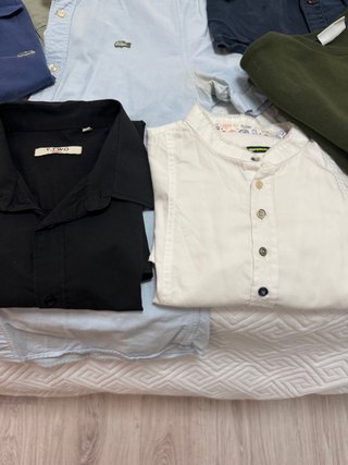 Lote hombre  talla L/M  Lacoste-Jack and Jones- et