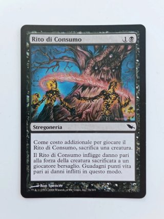 4x "Rito di Consumo" ITA #76 di Landa Tenebrosa