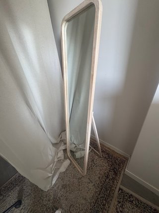 Espejo de pie Maisons du Monde madera