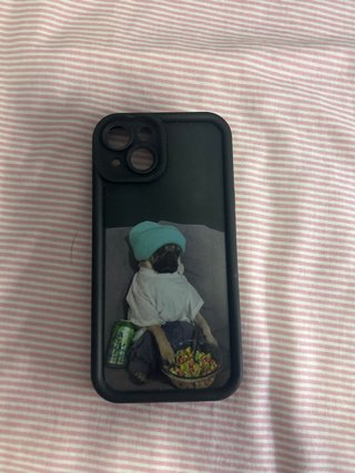 Funda iPhone 14 con diseño de perro