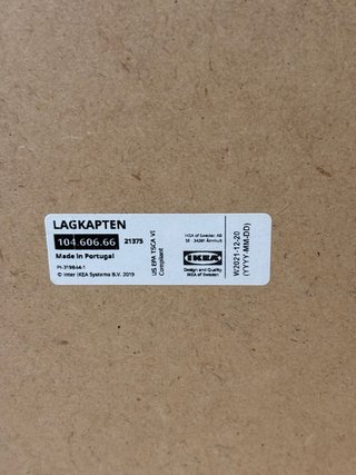 Mesa escritorio IKEA LAGKAPTEN blanca
