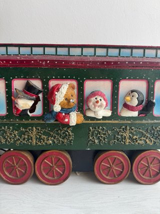 Tren Navideño Antiguo