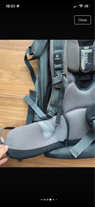 Mochila Deuter 55L senderismo