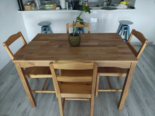 Juego Comedor Ikea Hägernäs Madera