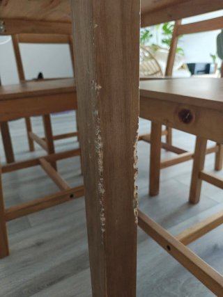 Juego Comedor Ikea Hägernäs Madera
