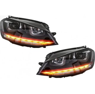 Faros delanteros Led Volkswagen Golf VII 7 Red edi