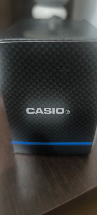 Reloj Casio Cronógrafo Negro y Plateado
