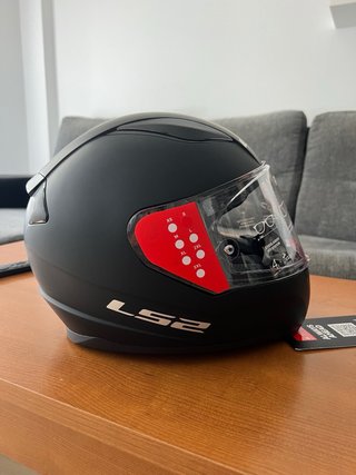 Casco LS2 Rapid II Negro Nuevo Talla S