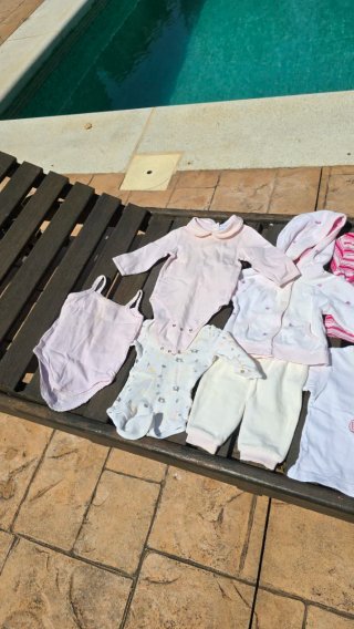 Lote Ropa Bebé Niña 0-6 Meses