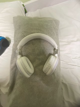 Cascos Bluetooth Inalámbricos Blancos