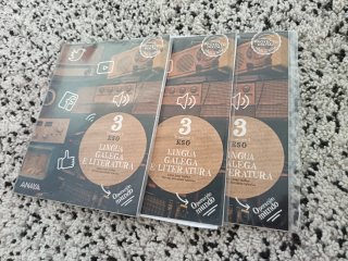 Libros de 3 de la ESO de gallego