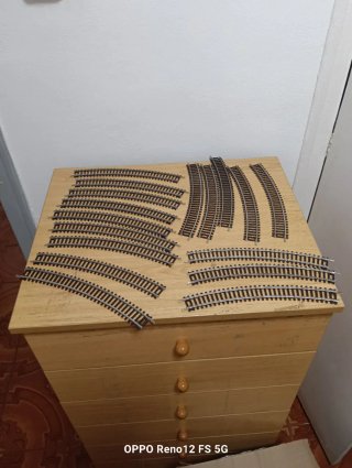Vías de tren para maquetas