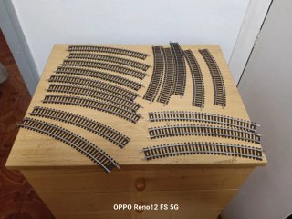 Vías de tren para maquetas