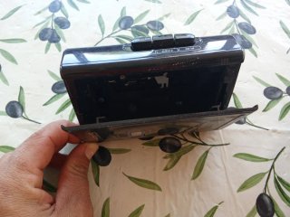 Radio Cassette Sanyo Negra