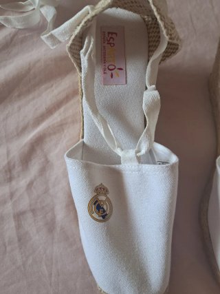 Alpargatas Real Madrid Talla 39