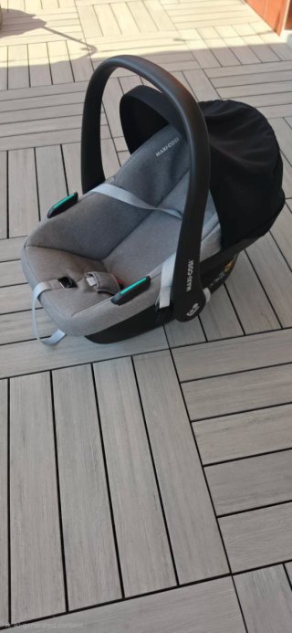 Trío Maxi-Cosi: Cochecito+Silla coche+ Base Isofix