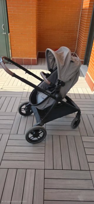 Trío Maxi-Cosi: Cochecito+Silla coche+ Base Isofix