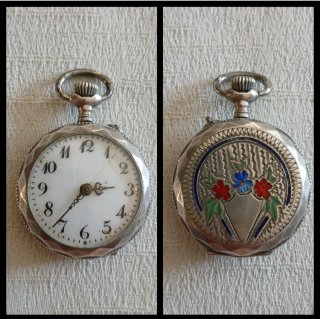 Orologio da tasca antico svizzero funzionante